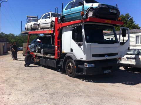 remorquage par casse automobile à Argeles-sur-mer (66)